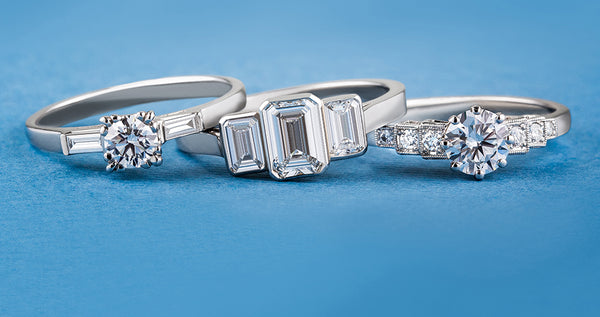 Diamond Engagement Ring Setting Styles Vintage Hatton Garden UK