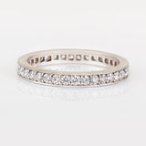 Diamond eternity ring in white gold 2.5mm