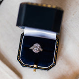 Oval cut diamond ring