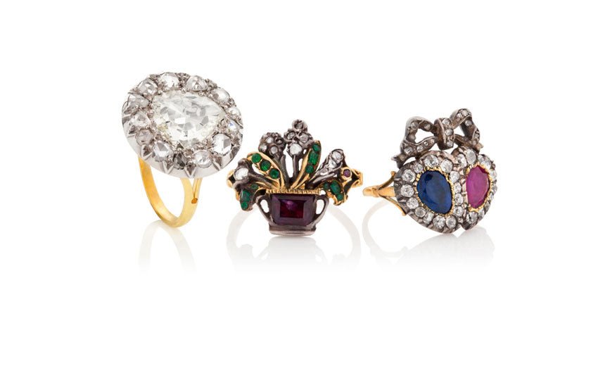 Unique engagement rings inspired by fashion trends