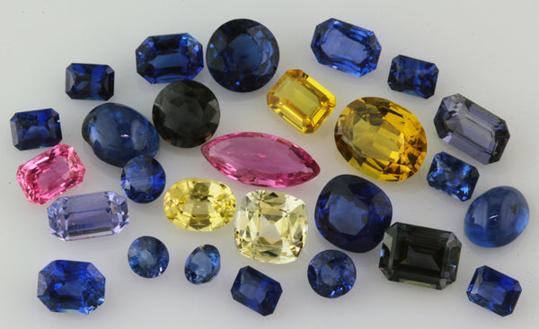 Sapphires in Many Colours