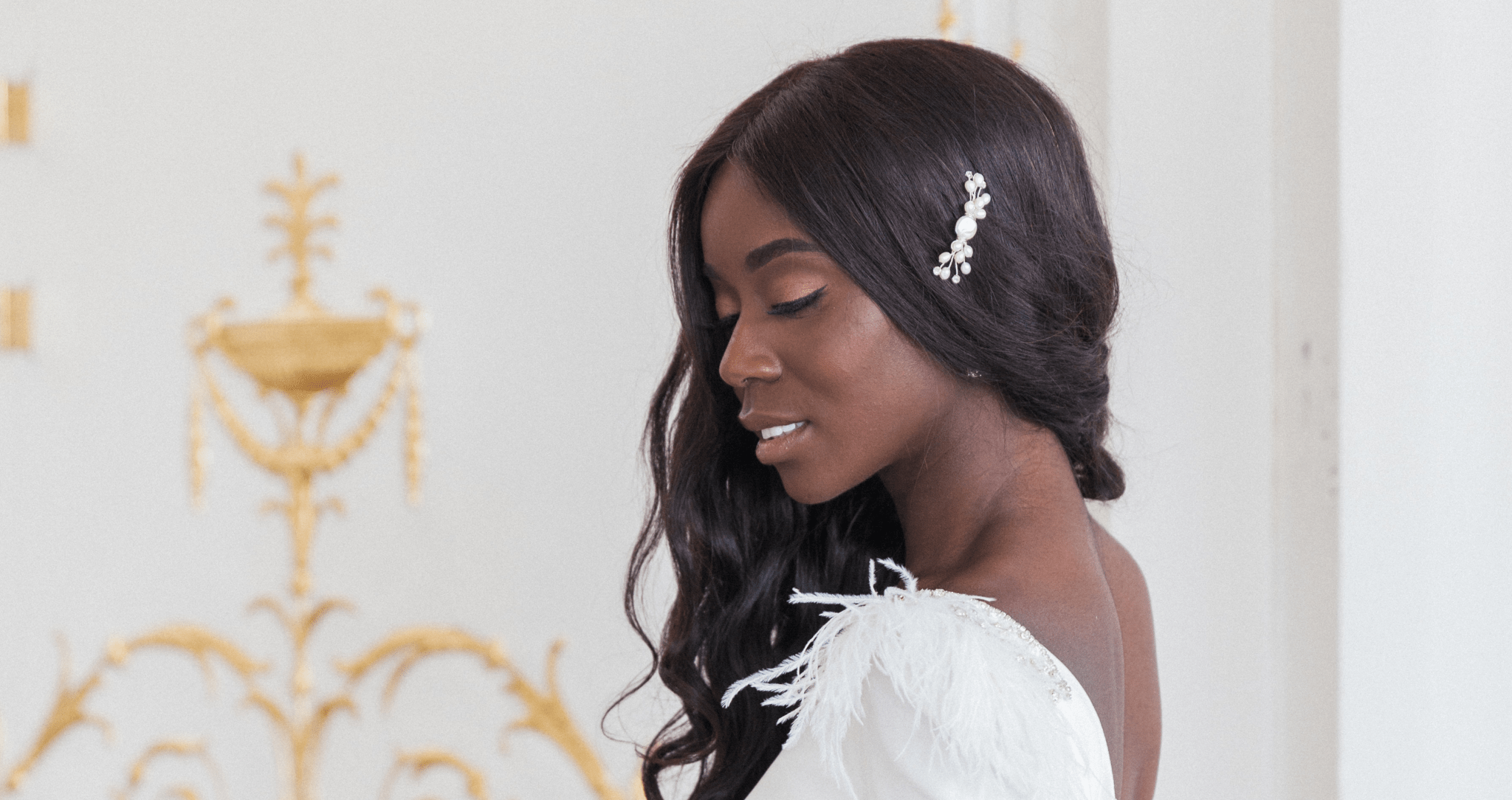 Pink lavender gold and white themed wedding ideas