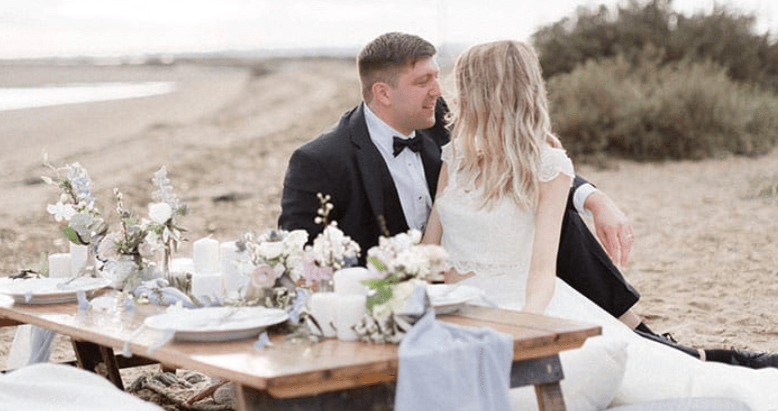Coastal elopement wedding ideas