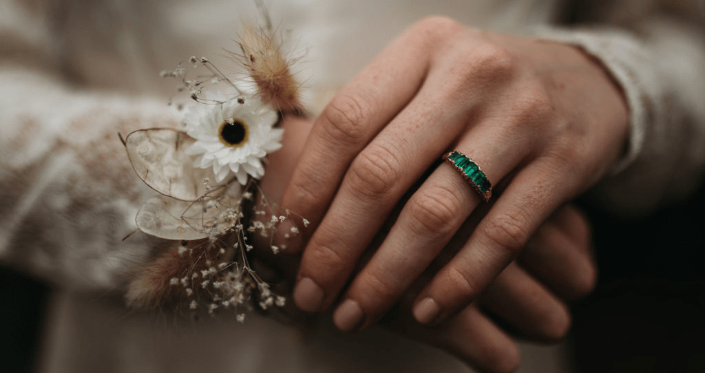 1940s style wedding elopement in Cambridge