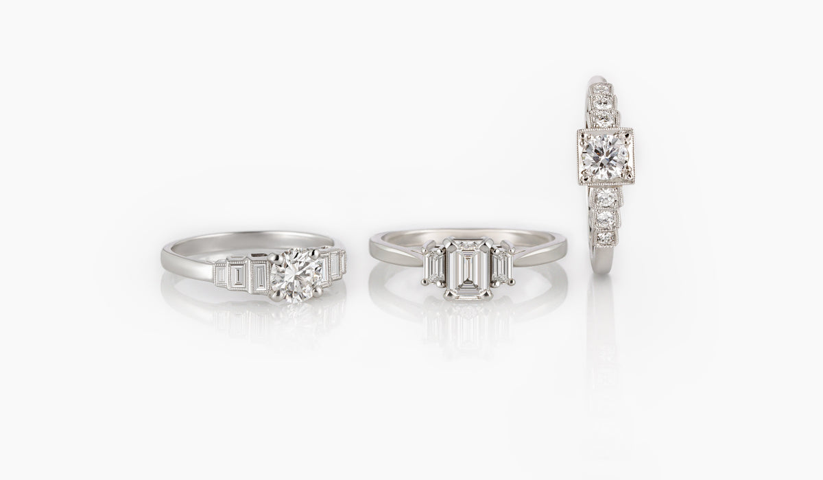 Art Deco Engagement Rings | London Victorian Ring Co UK – Page 5 – The ...