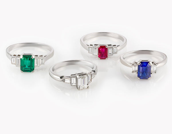 Art Deco Style Jewellery - The London Victorian Ring Co
