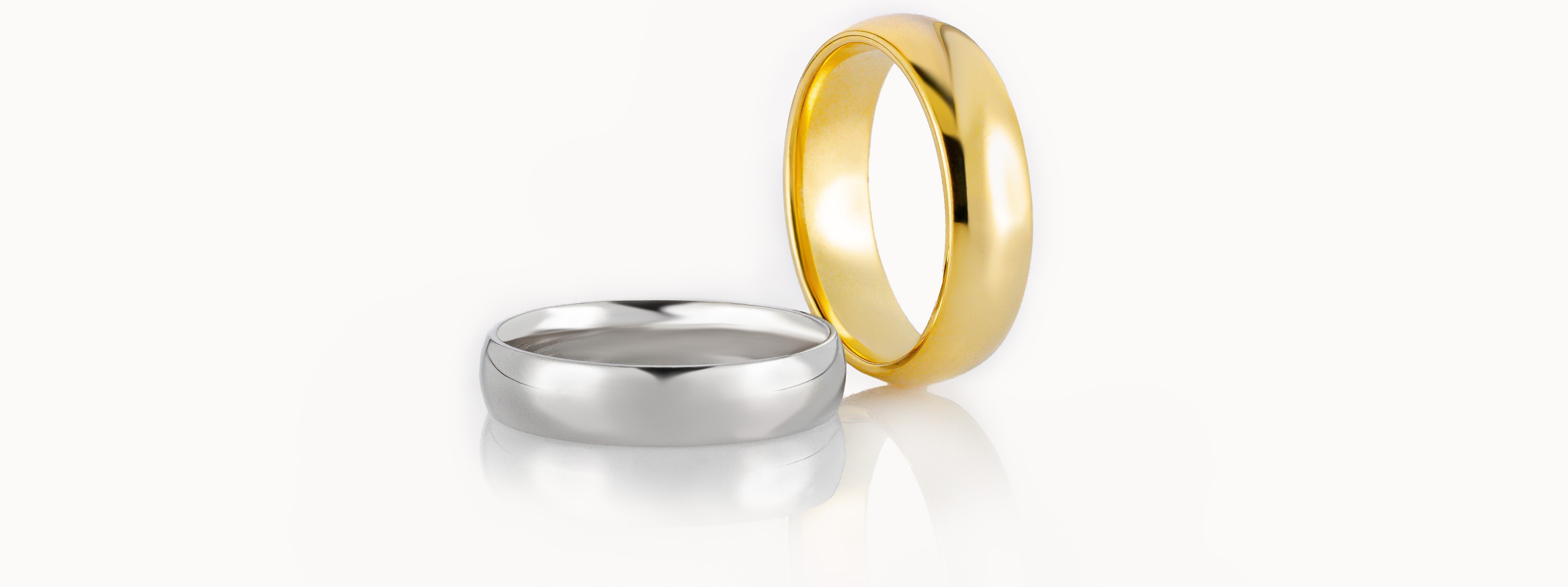 Men's Plain Wedding Rings - The London Victorian Ring Co