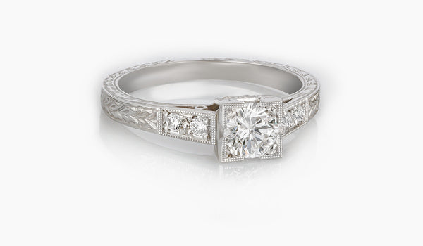 Laurel Rings - The London Victorian Ring Co