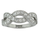 Unusual Edwardian Style Spiral Twist Ring