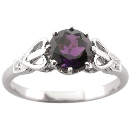 Unique amethyst ring UK