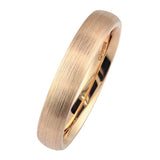 4mm Men's 18ct Rose Gold Wedding Ring