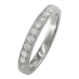 Vintage diamond wedding ring white gold