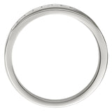 half eternity ring with baguette-cut diamonds. Made in London