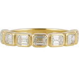 Bespoke Baguette Diamond 18 carat Yellow Gold