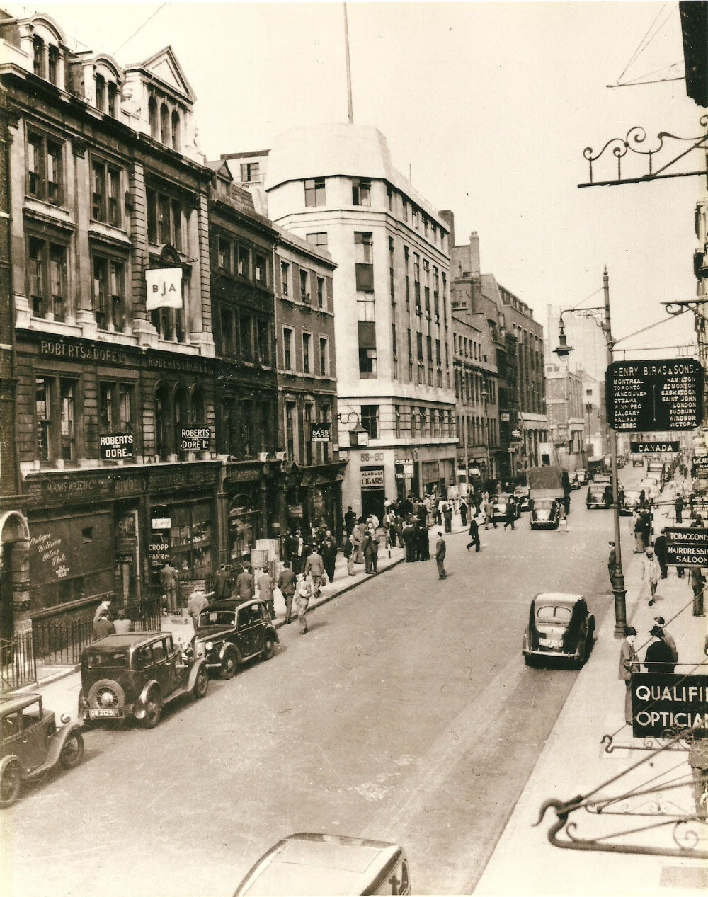 Hatton Garden in early 20th century