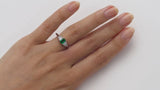 Emerald engagement ring video