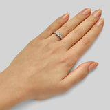 Princess cut diamond engagement ring UK