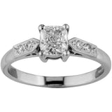 1930s style cushion cut ring in UK