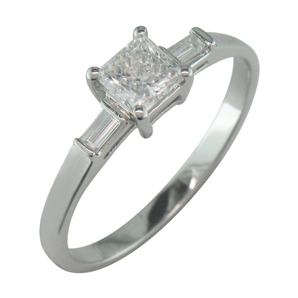 2 Ct Princess Cut Engagement Ring, Eternity Ring, Square Diamond Cut Ring,  CVD Diamond Ring, Promise Ring, Engagement Ring, Lab Diamond Ring - Etsy