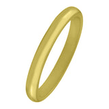18ct yellow gold 2.5mm wedding ring