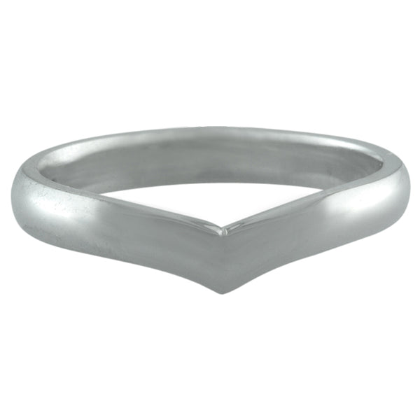 Wishbone Wedding Ring 3.0 mm Width