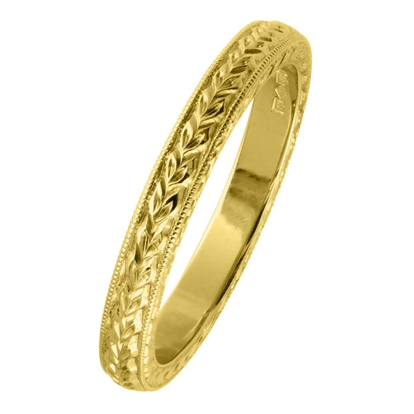Laurel Rings | Unique Engraved Engagement & Wedding Rings – The London ...