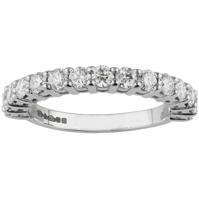 One carat diamond eternity ring