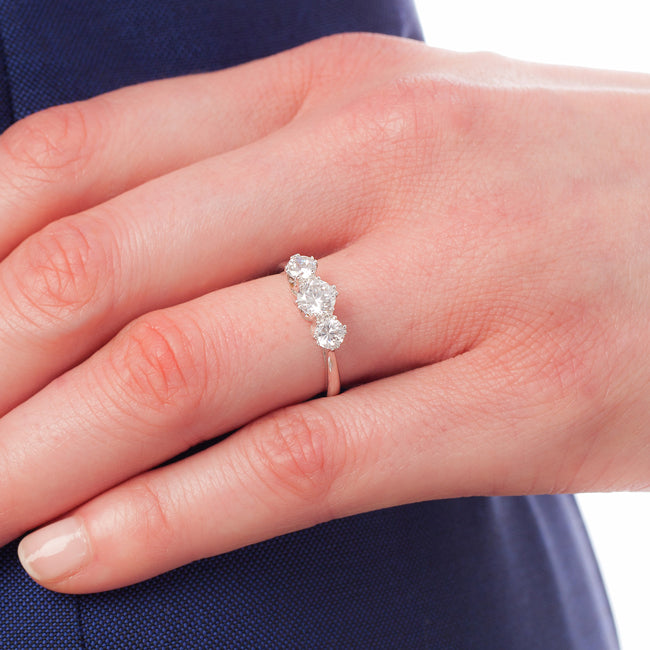 Three Stone Engagement Rings Auckland | Guthrie's Jewellers