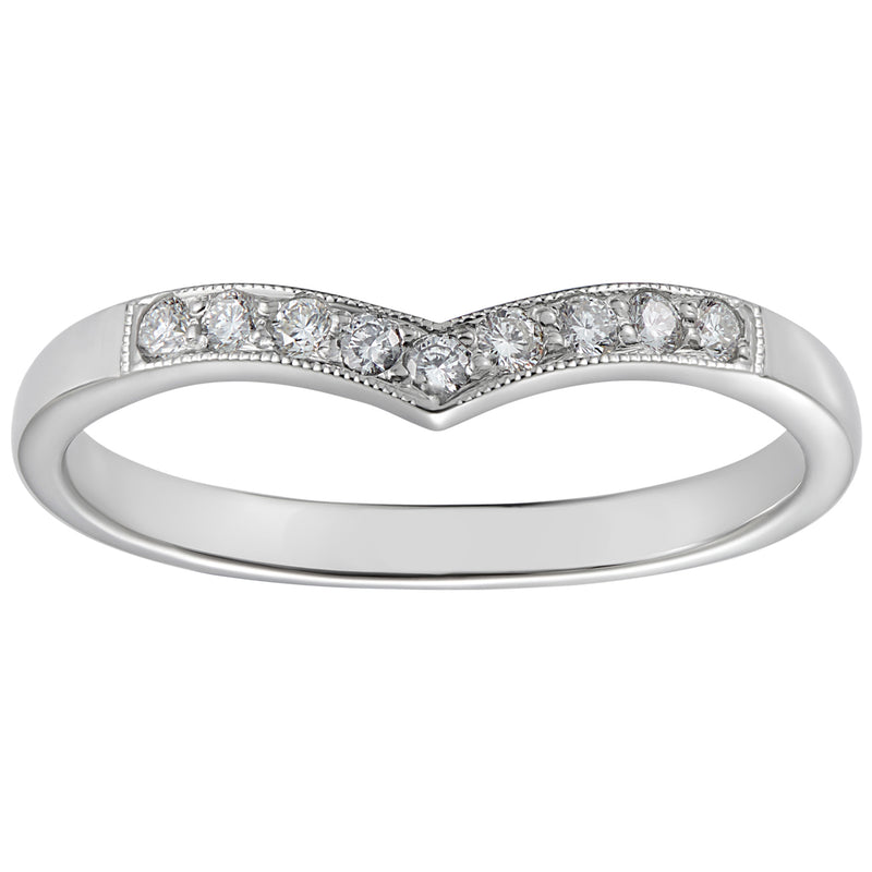 Sia | Lab-Grown Diamond Wishbone Wedding Ring – Kate & Kole